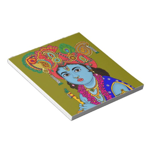 Child Krishna Stationery ノートパッド (アングル)
