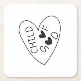 Child of God スクエアペーパーコースター