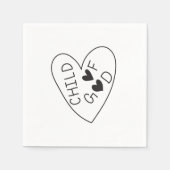 Child of God スタンダードカクテルナプキン (正面)