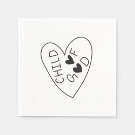 Child of God スタンダードカクテルナプキン