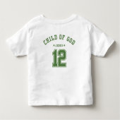 Child of God トドラーTシャツ (裏面)