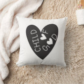 Child of God Black Heart クッション (ブランケット)