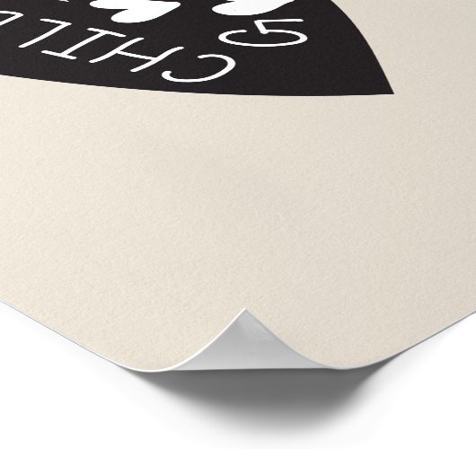 Child of God Black Heart ポスター (角)