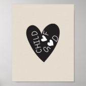 Child of God Black Heart ポスター (正面)