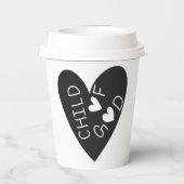 Child of God Black Heart 紙コップ (裏面)
