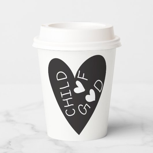 Child of God Black Heart 紙コップ (裏面)