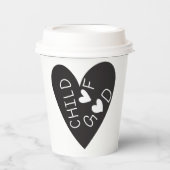 Child of God Black Heart 紙コップ (正面)