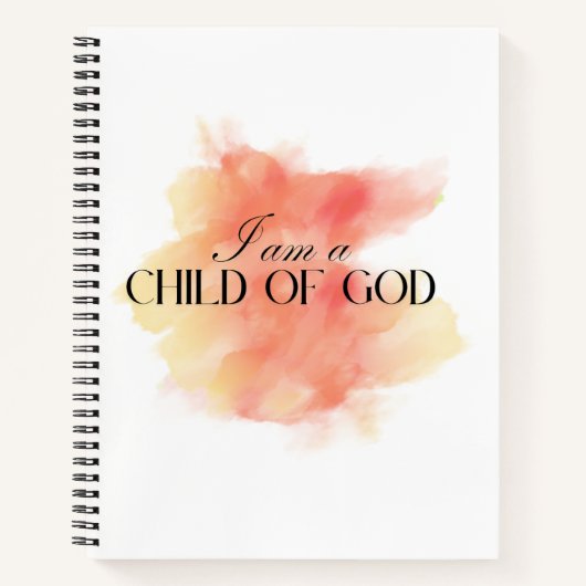 Child of God Journal ノートブック (正面)