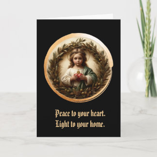 Child of the Sacred Flame Folded Greeting Card カード