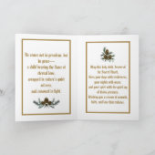 Child of the Sacred Flame Folded Greeting Card カード (内部)