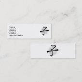 Child Ratプロファイルカード スキニー名刺 (正面/裏面)