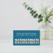 Childcare Center Theme Business Cards  名刺 (スタンド正面)