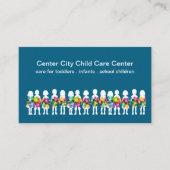 Childcare Center Theme Business Cards  名刺 (正面)
