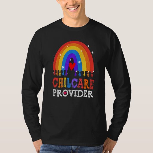 Childcare Provider Director Daycare Crew School Te Tシャツ (正面)