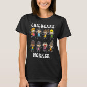 Childcare Worker for Kindergarten  2 Tシャツ (正面)