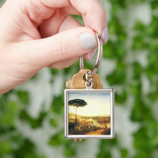 Childe Harold's Pilgrimage by Joseph Turner キーホルダー (手)