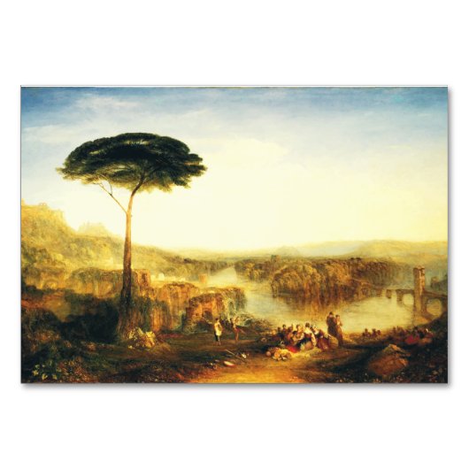 Childe Harold's Pilgrimage by Joseph Turner テーブルナンバー (正面)