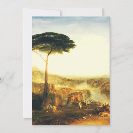 Childe Harold's Pilgrimage by Joseph Turner 招待状 (正面)