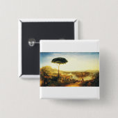 Childe Harold's Pilgrimage by Joseph Turner 缶バッジ (正面&裏面)