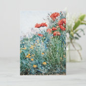 Childe Hassam -ケシ、アップルドア 招待状 (スタンド正面)