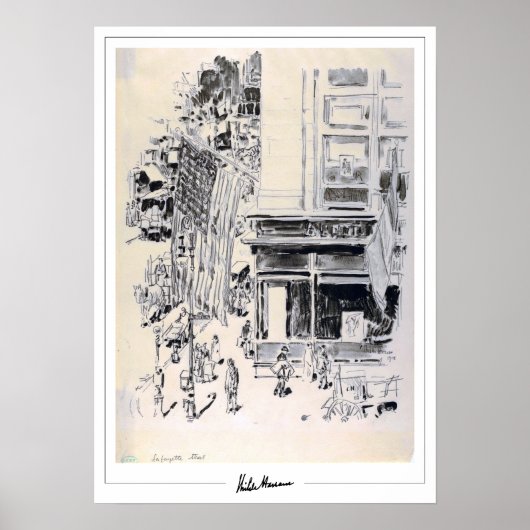 Childe Hassam Zedign アートポスター #341-2 ポスター (正面)