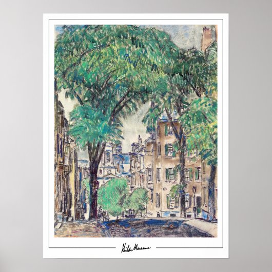 Childe Hassam Zedign アートポスター #375 ポスター (正面)