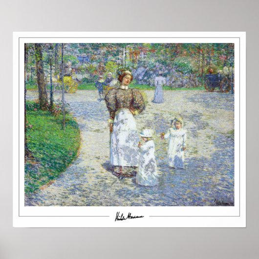 Childe Hassam Zedign アートポスター #448 ポスター (正面)