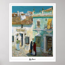 Childe Hassam Zedign アートポスター #450-2