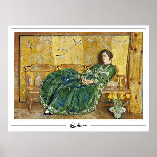 Childe Hassam Zedign Art Poster #58 ポスター (正面)