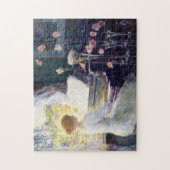 Childe Hasssamによるピアノの女性 ジグソーパズル (縦)