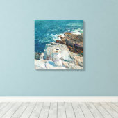 Childe Hasssamによる称賛の南レッジス キャンバスプリント (インサイチュ (ウッドフロア))