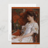 Childe Hasssam議長ビクトリアンCC0408ポストカード ポストカード (正面/裏面)