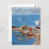 Childe Hasssam – アップルドア威厳があるの午後 ポストカード (正面/裏面)