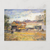 Childe Hasssam – イリノイ州オークパークトラムの終点 ポストカード (正面)