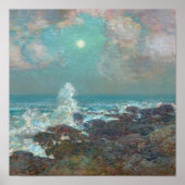 Childe Hasssam – ショールの海景 ポスター (正面)