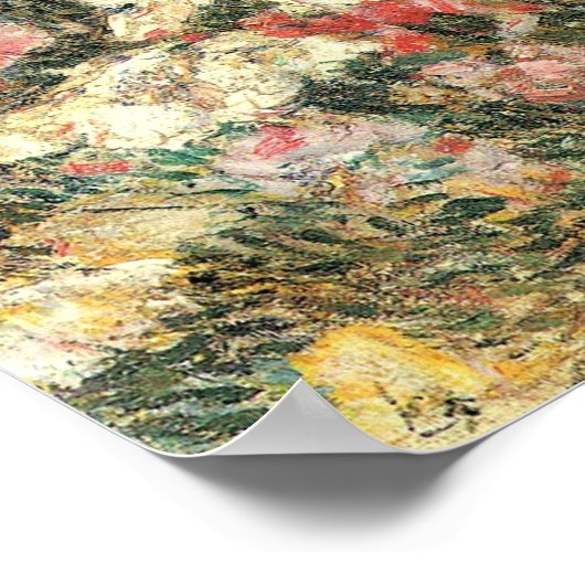 Childe Hasssam – ショール島のポピーたち ポスター (角)