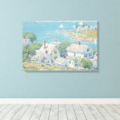 Childe Hasssam – ニューイングランド・ヘッドランズ キャンバスプリント (インサイチュ (ウッドフロア))