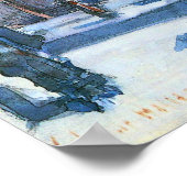 Childe Hasssam – フラッグス， Fifth Avenue ポスター (角)