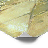 Childe Hasssam – 雨の日，ボストン ポスター (角)