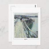 Childe Hasssam #119-2 -ファインアートはがき ポストカード (正面/裏面)