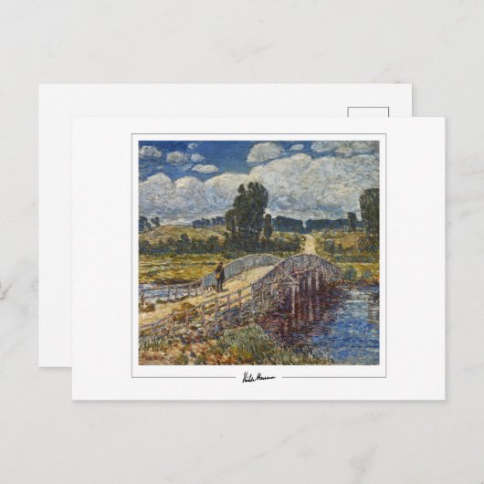 Childe Hasssam #12 -ファインアートはがき ポストカード (正面/裏面)