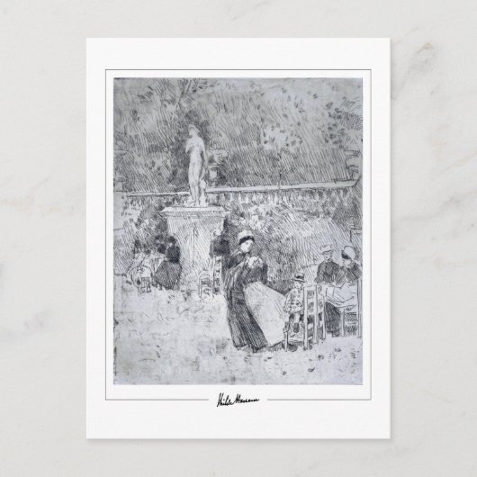 Childe Hasssam #148-2 -ファインアートはがき ポストカード (正面)