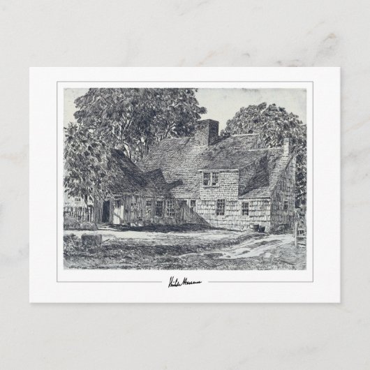 Childe Hasssam #160-2 -ファインアートはがき ポストカード (正面)