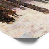 Childe Hasssam - 2つの客室を持つ通りシーン ポスター (角)