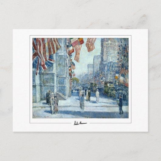 Childe Hasssam #282 -ファインアートはがき ポストカード (正面)