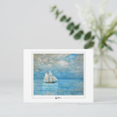 Childe Hasssam #321-2 -ファインアートはがき ポストカード (スタンド正面)