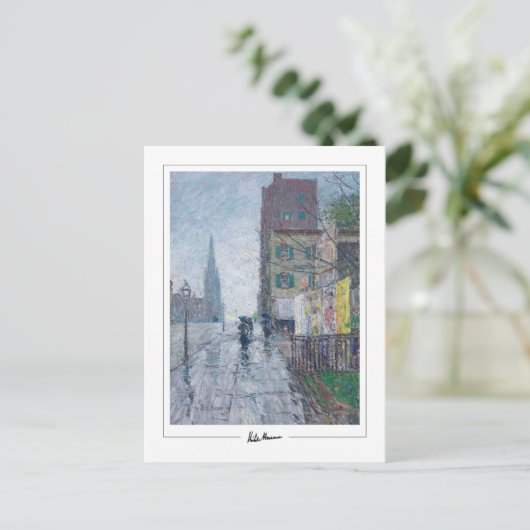 Childe Hasssam #378-2 -ファインアートはがき ポストカード (スタンド正面)