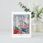 Childe Hasssam #425-2 -ファインアートはがき ポストカード (スタンド正面)