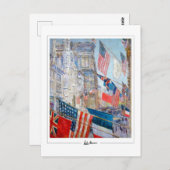 Childe Hasssam #425-2 -ファインアートはがき ポストカード (正面/裏面)