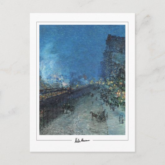 Childe Hasssam #437-2 -ファインアートはがき ポストカード (正面)